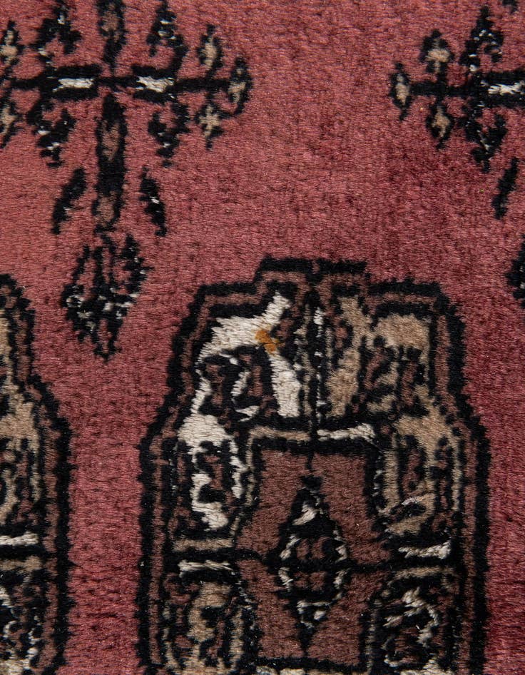 Detail image of 5' 4 x 7' 10 Hand Knotted Bokhara Oriental Rug