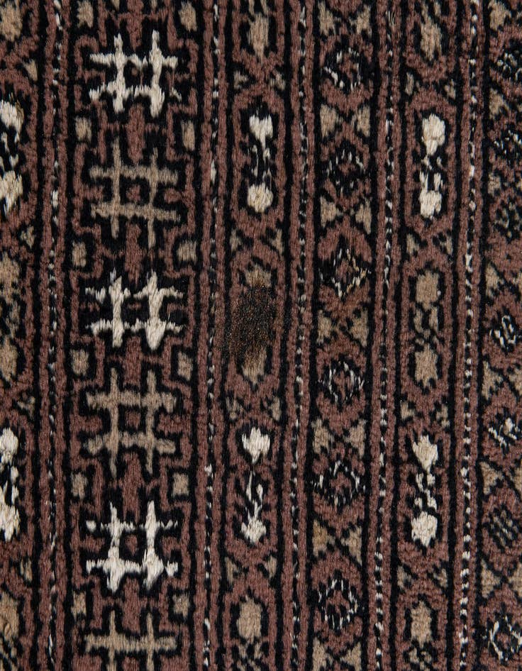 Detail image of 5' 4 x 7' 10 Hand Knotted Bokhara Oriental Rug