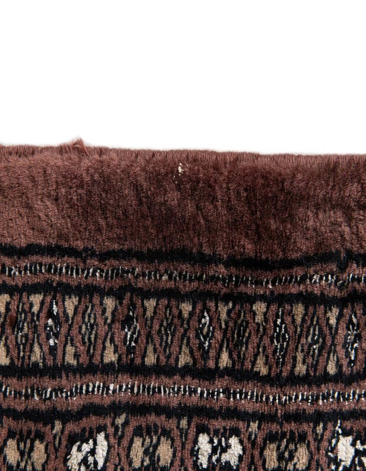 Detail image of 5' 4 x 7' 10 Hand Knotted Bokhara Oriental Rug