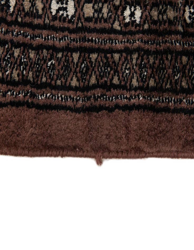 Detail image of 5' 4 x 7' 10 Hand Knotted Bokhara Oriental Rug