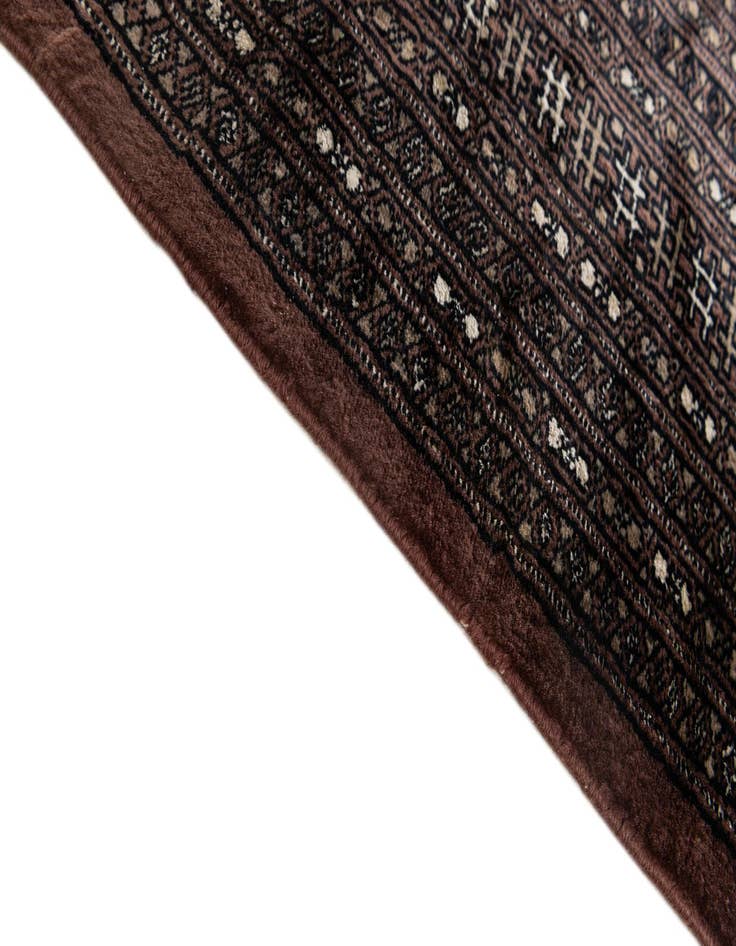 Detail image of 5' 4 x 7' 10 Hand Knotted Bokhara Oriental Rug