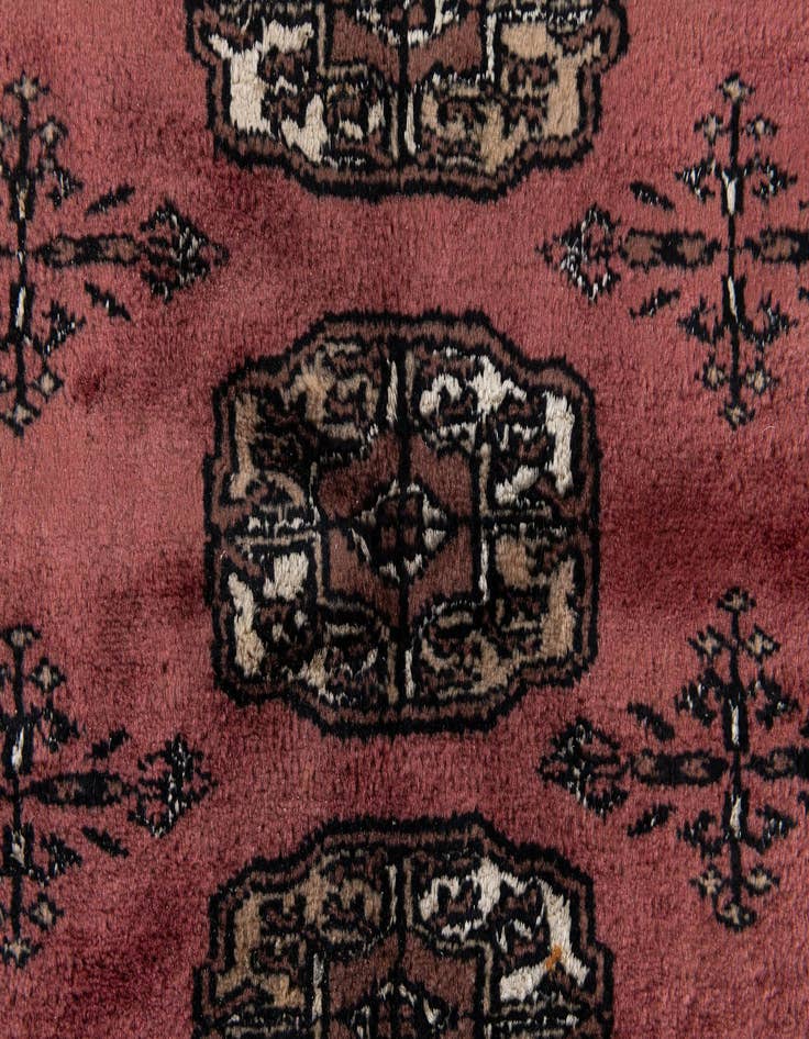 Detail image of 5' 4 x 7' 10 Hand Knotted Bokhara Oriental Rug