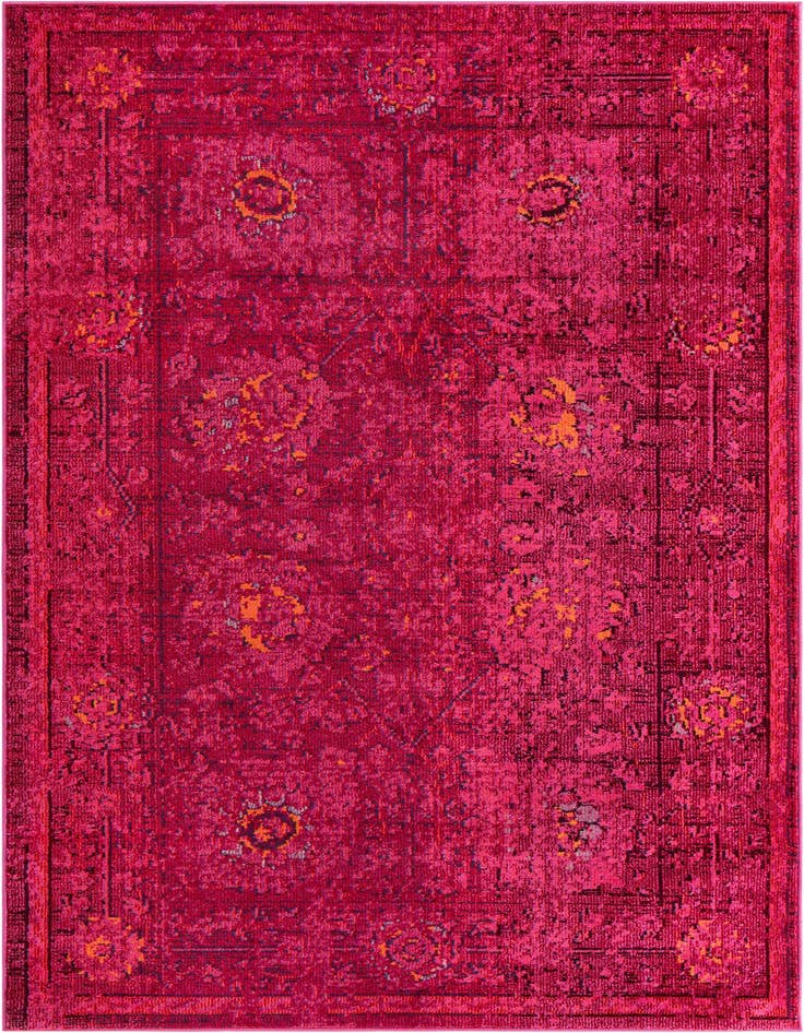 Detail image of 5' x 8' Washable Fleur Rug