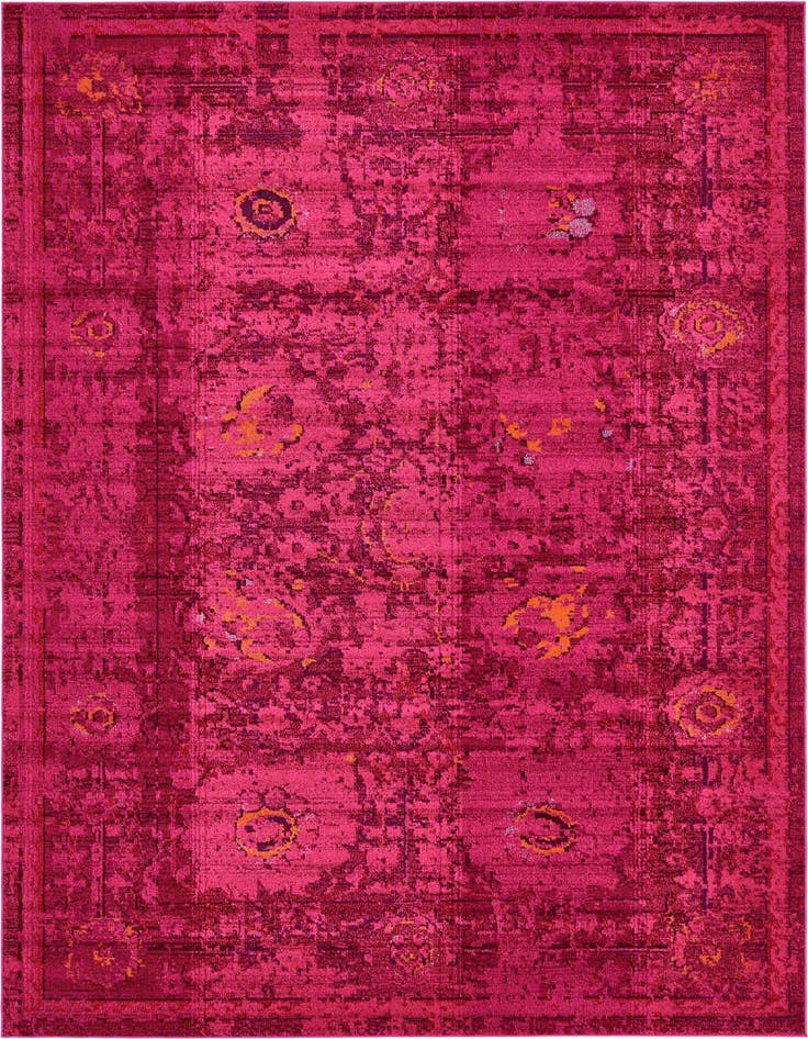 Detail image of 8' x 11' Washable Fleur Rug