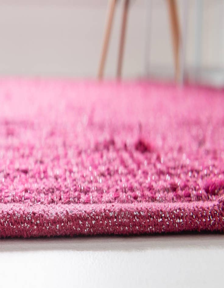 Detail image of 2' x 3' Hand Woven Gilded Jute Rug