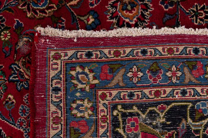 9' 10 x 12' 4 Hand Knotted Kashmar Persian Wool Rug