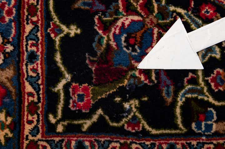 9' 10 x 12' 4 Hand Knotted Kashmar Persian Wool Rug