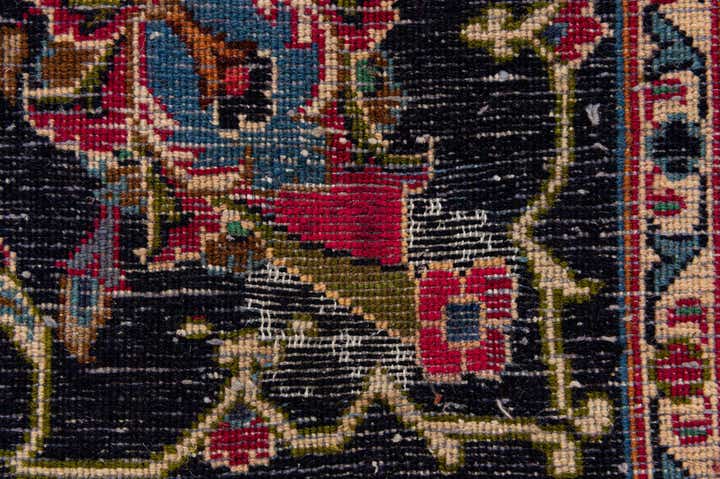 9' 10 x 12' 4 Hand Knotted Kashmar Persian Wool Rug