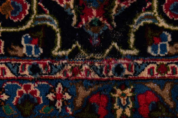 9' 10 x 12' 4 Hand Knotted Kashmar Persian Wool Rug