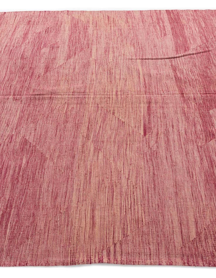 Detail image of 6' 6 x 9' 8  Hand Woven Kilim Modern Wool Rug