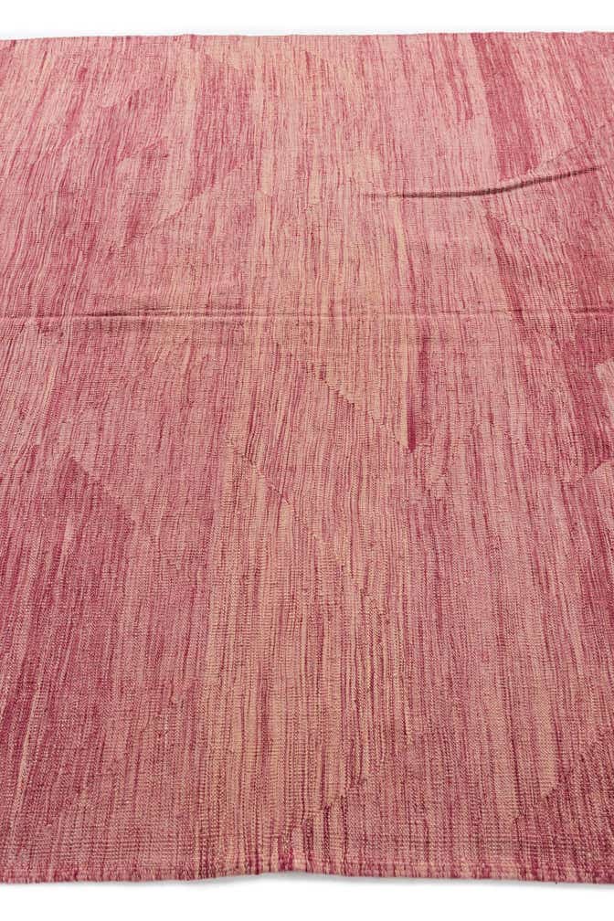 6' 6 x 9' 8 Hand Woven Kilim Modern Wool Rug