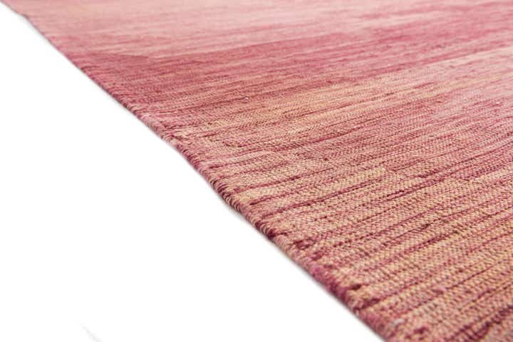 6' 6 x 9' 8 Hand Woven Kilim Modern Wool Rug