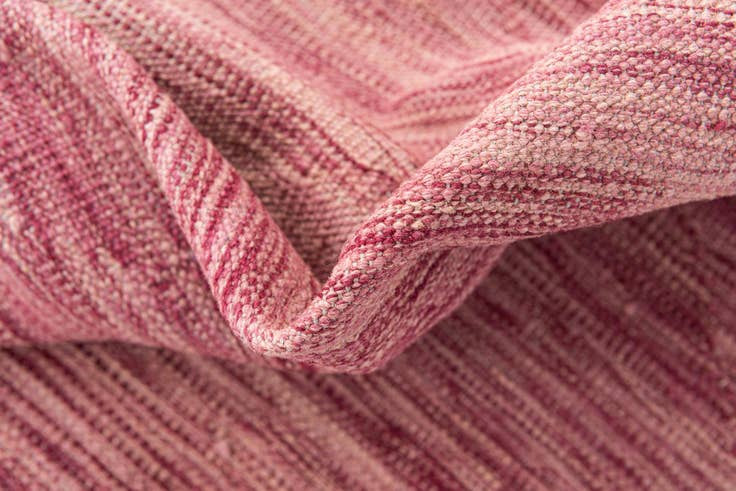 Detail image of 6' 6 x 9' 8 Hand Woven Kilim Modern Wool Rug