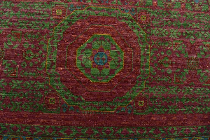 6' 11 x 9' 10 Hand Knotted Mamluk Ziegler Rug