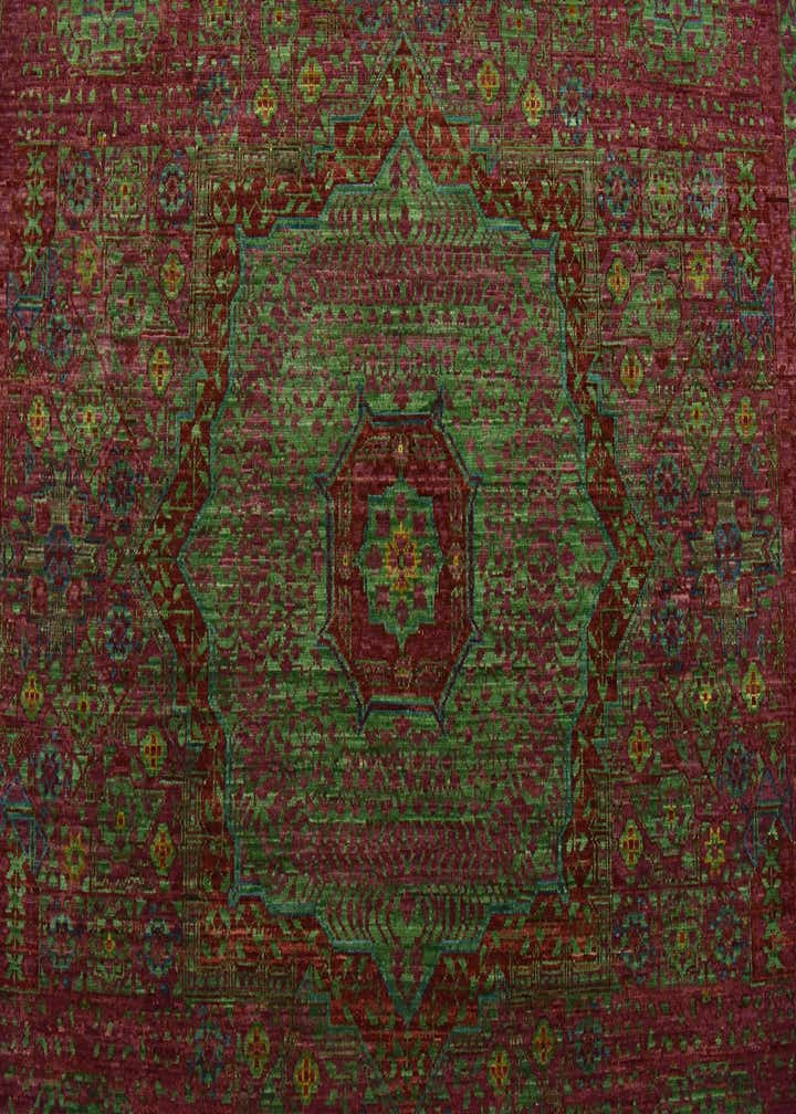 6' 11 x 9' 10 Hand Knotted Mamluk Ziegler Rug