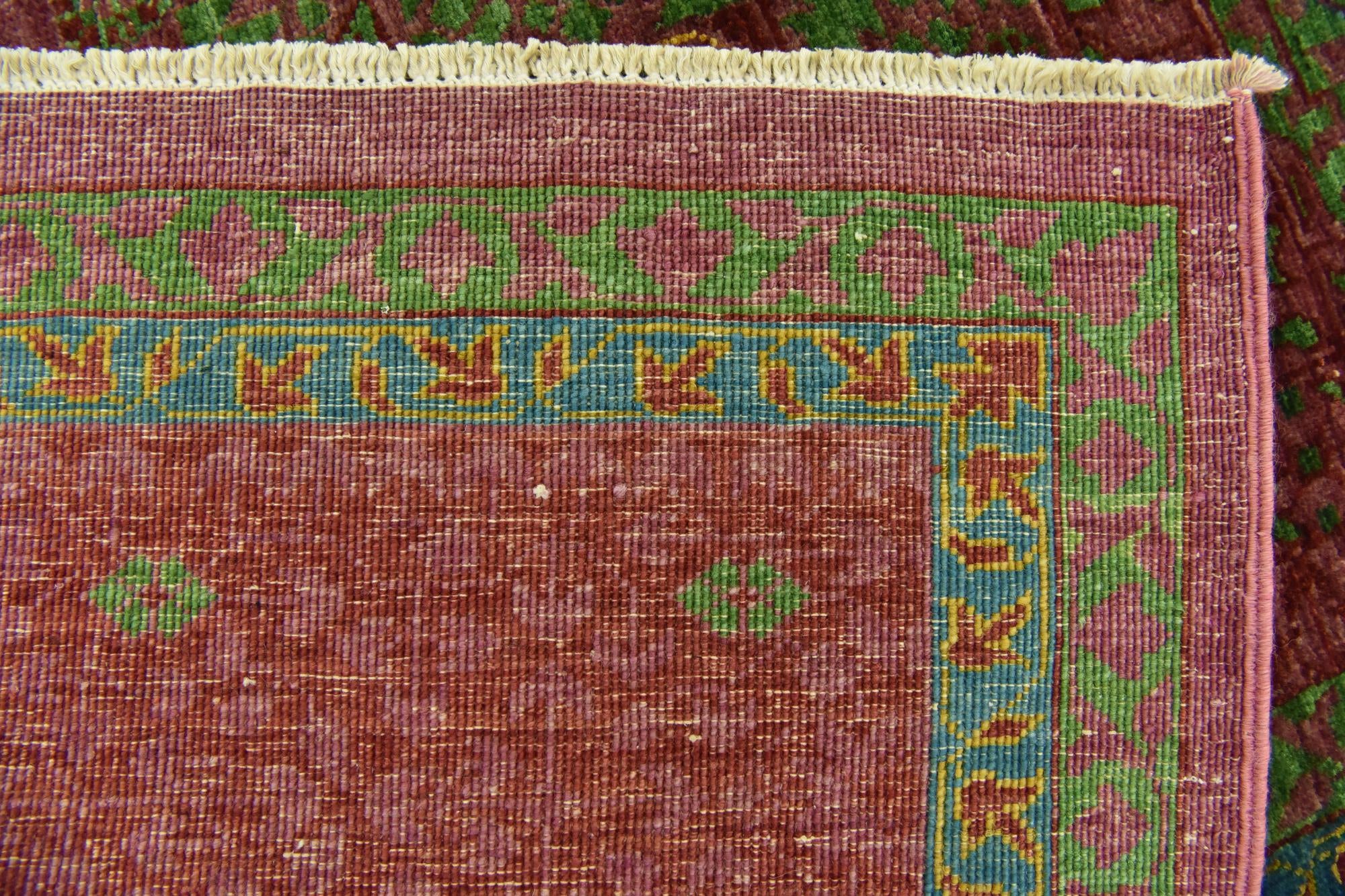 6' 11 x 9' 11 Hand Knotted Mamluk Ziegler Rug