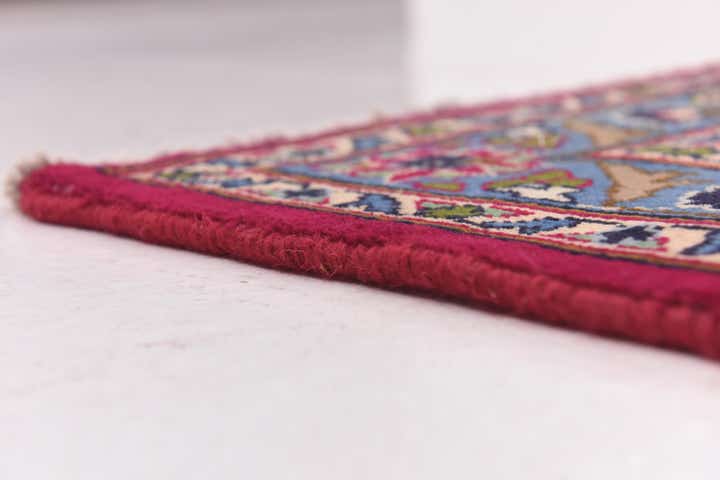 9' 6 x 12' 5 Hand Knotted Mashad Persian Wool Rug