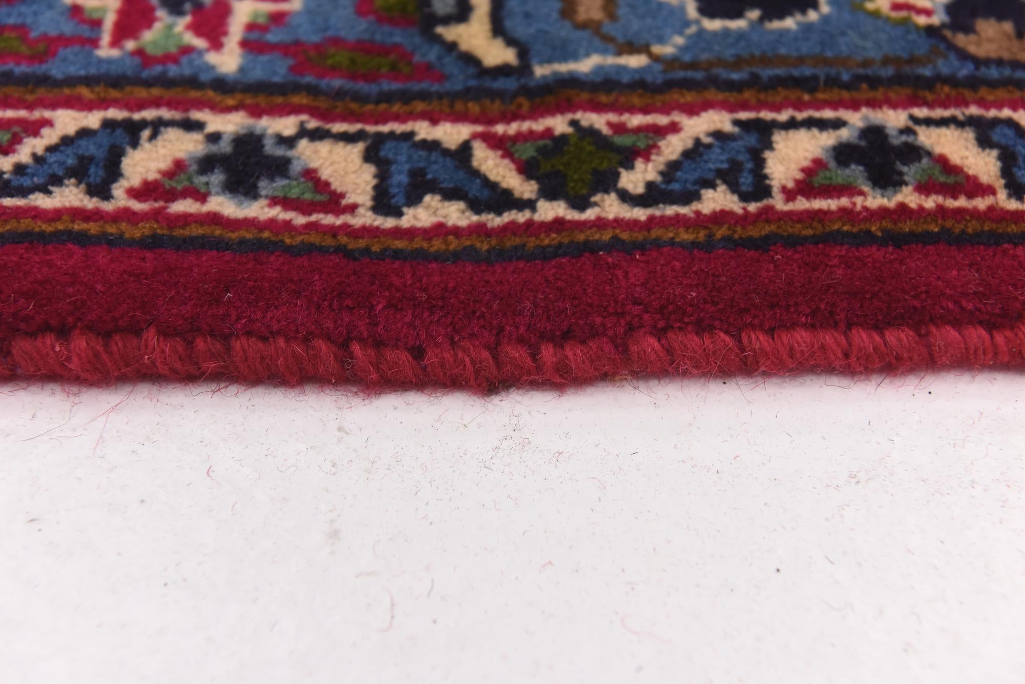 290cm x 380cm Hand Knotted Mashad Persian Wool Rug