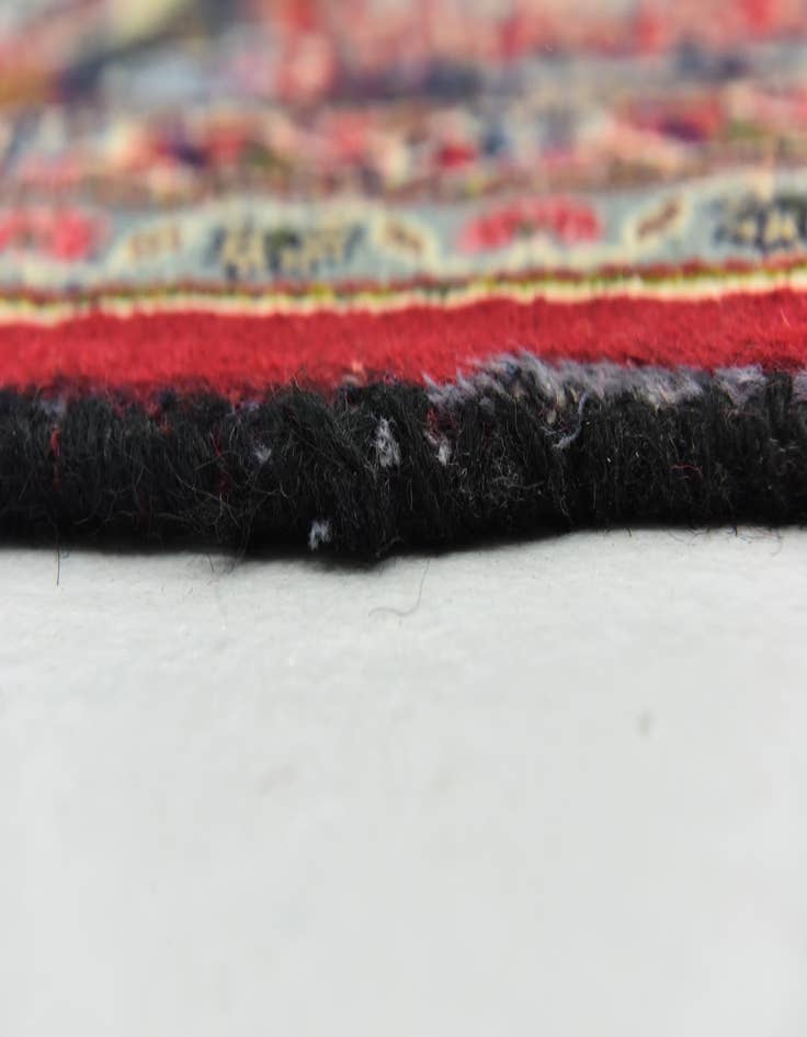 Detail image of 9' 9 x 12' 6  Hand Knotted Mashad Persian Wool Rug