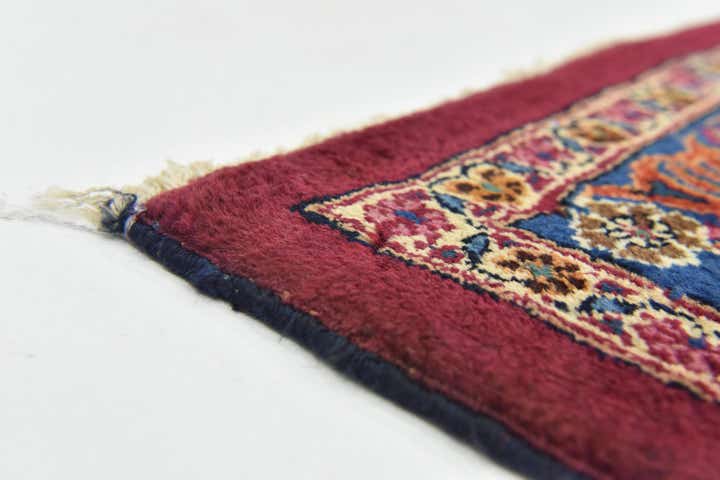 9' 10 x 12' 10 Hand Knotted Mashad Persian Wool Rug