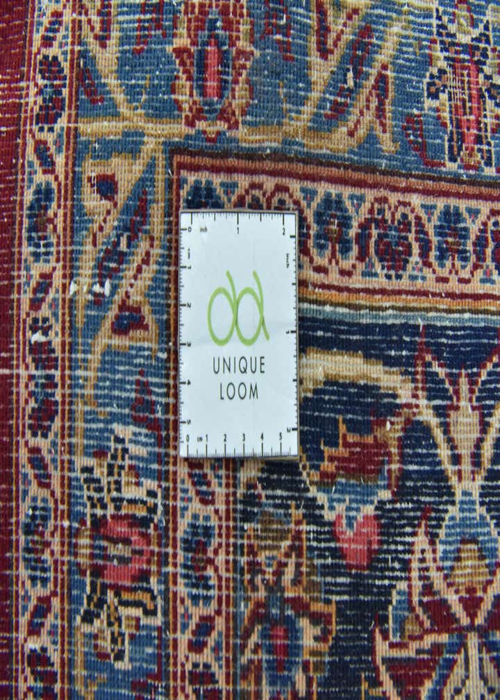 9' 7 x 12' 8 Hand Knotted Mashad Persian Wool Rug