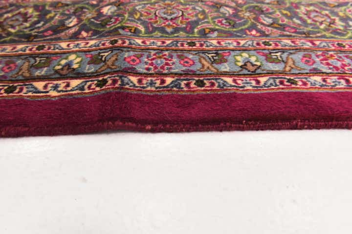 9' 9 x 12' 9 Hand Knotted Mashad Persian Wool Rug