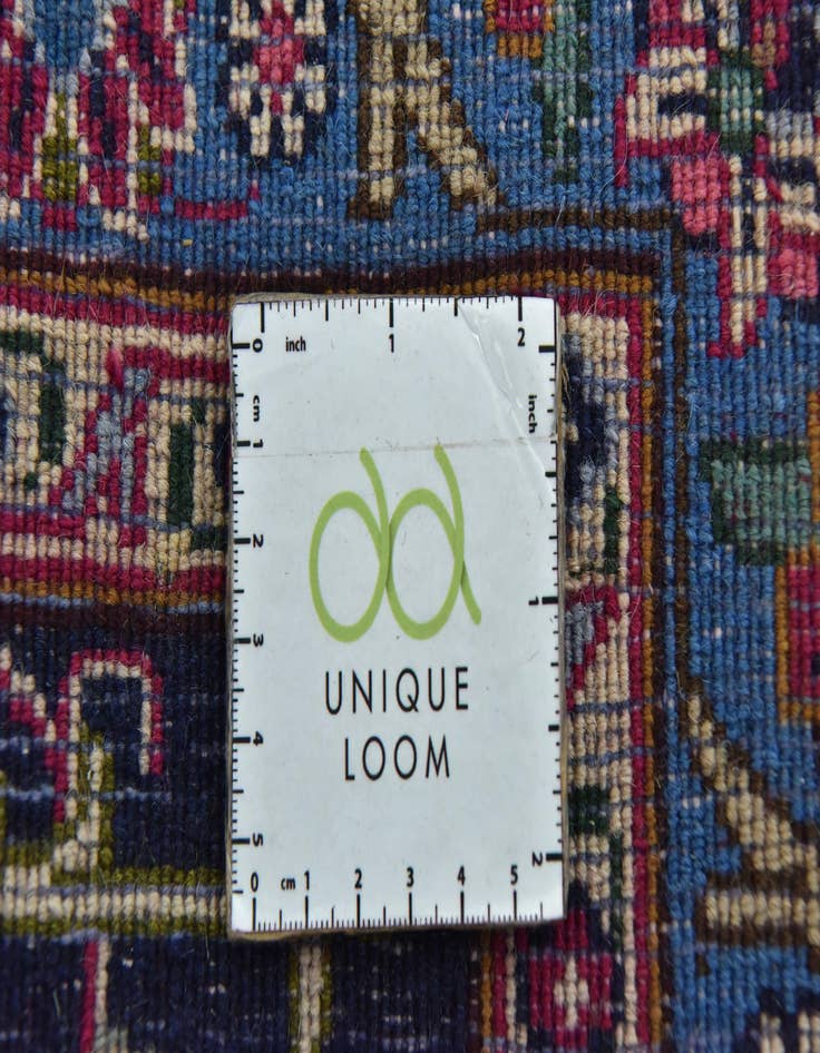 Detail image of 9' 10 x 13' 5 Hand Knotted Mashad Persian Wool Rug