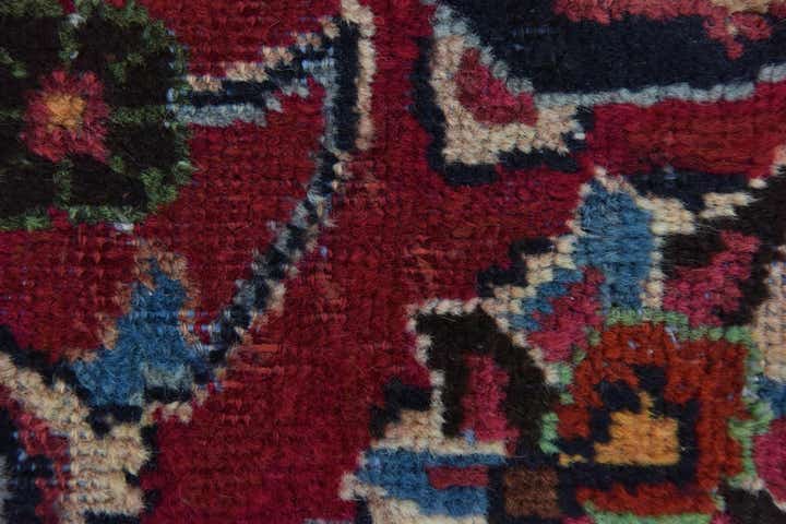 9' 10 x 12' 7 Hand Knotted Mashad Persian Wool Rug