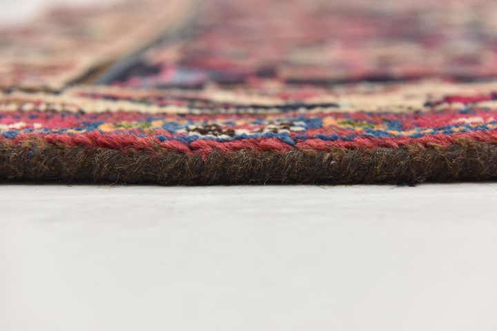 9' 10 x 12' 7 Hand Knotted Mashad Persian Wool Rug