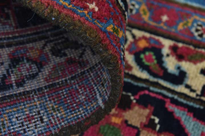 9' 10 x 12' 7 Hand Knotted Mashad Persian Wool Rug