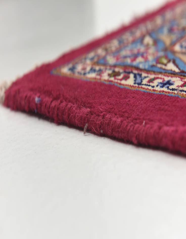 Detail image of 9' 8 x 12' 10  Hand Knotted Mashad Persian Wool Rug