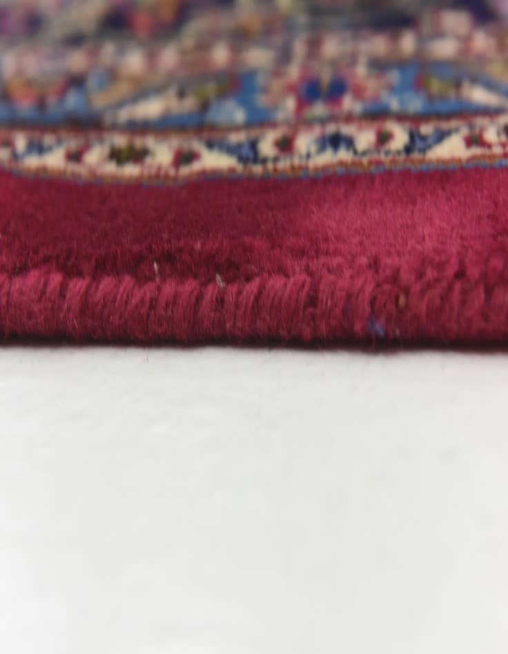 Detail image of 9' 8 x 12' 10  Hand Knotted Mashad Persian Wool Rug