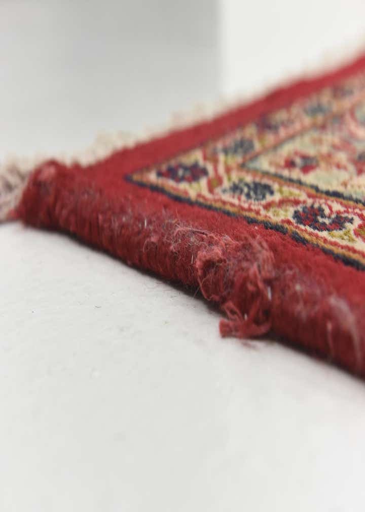 9' 9 x 12' 7 Hand Knotted Mashad Persian Wool Rug