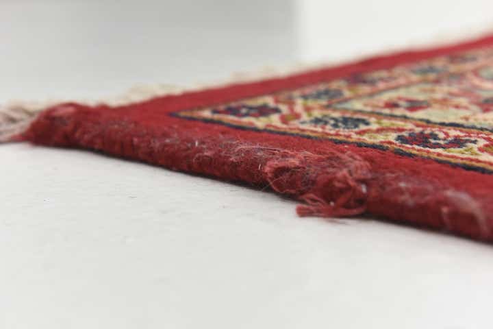 9' 9 x 12' 7 Hand Knotted Mashad Persian Wool Rug