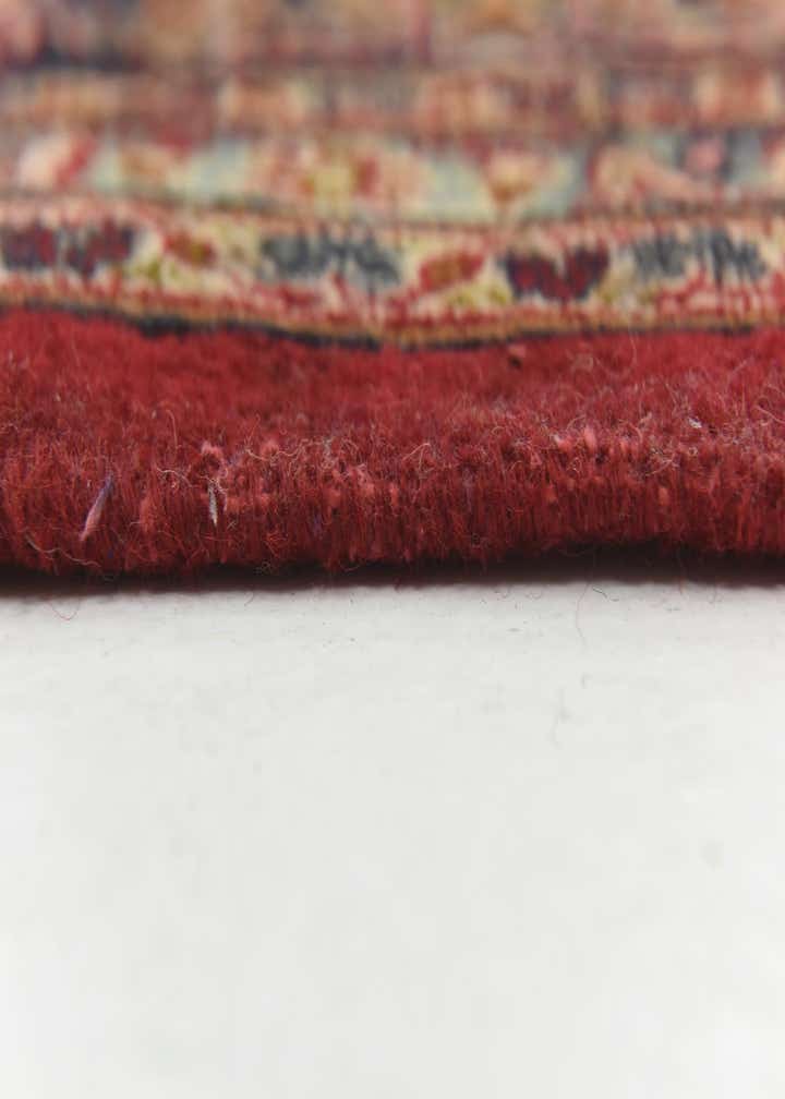 9' 9 x 12' 7 Hand Knotted Mashad Persian Wool Rug