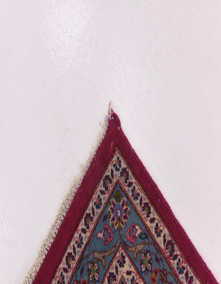 Detail image of 10' 2 x 13' 3  Hand Knotted Mashad Persian Wool Rug