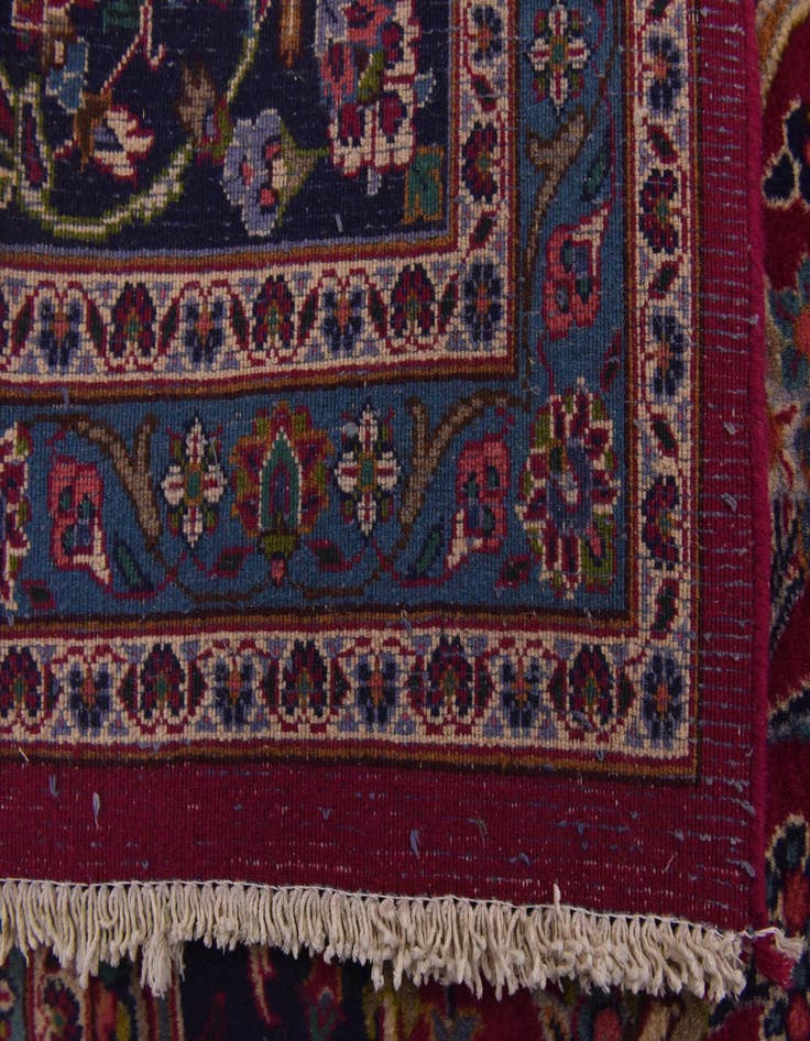 Detail image of 10' 2 x 13' 3  Hand Knotted Mashad Persian Wool Rug
