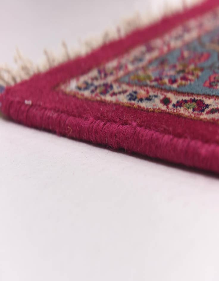 Detail image of 10' 2 x 13' 3  Hand Knotted Mashad Persian Wool Rug