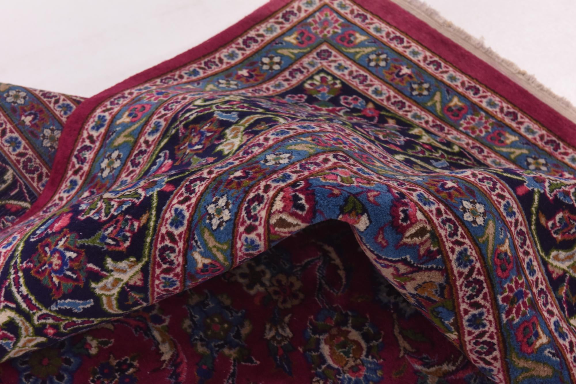 295cm x 395cm anudado a mano Mashad Alfombra Persa Lana