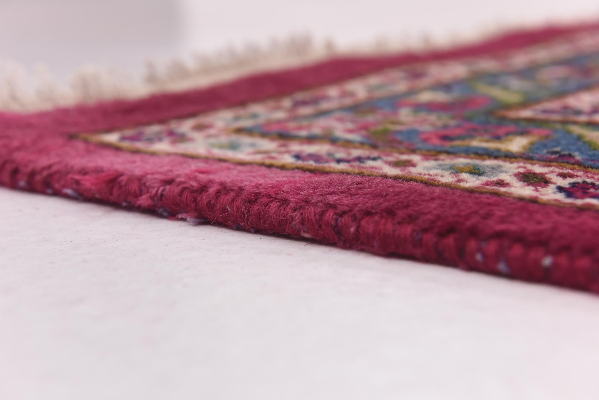 295cm x 395cm anudado a mano Mashad Alfombra Persa Lana