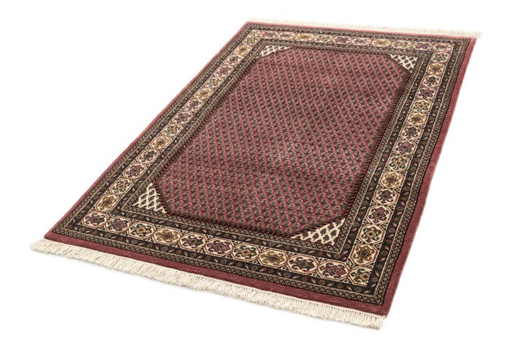 Detail image of 4' x 5' 11 Hand Knotted Mir Oriental Wool Rug