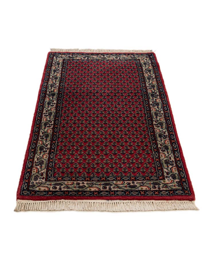 Detail image of 2' 5 x 4' 7 Hand Knotted Mir Wool Rug