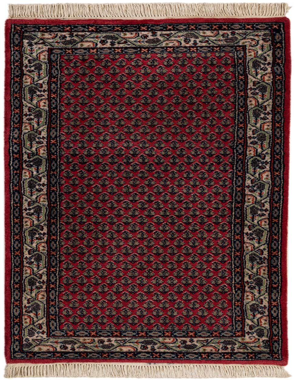 2' 5 x 4' 7 Hand Knotted Mir Wool Rug