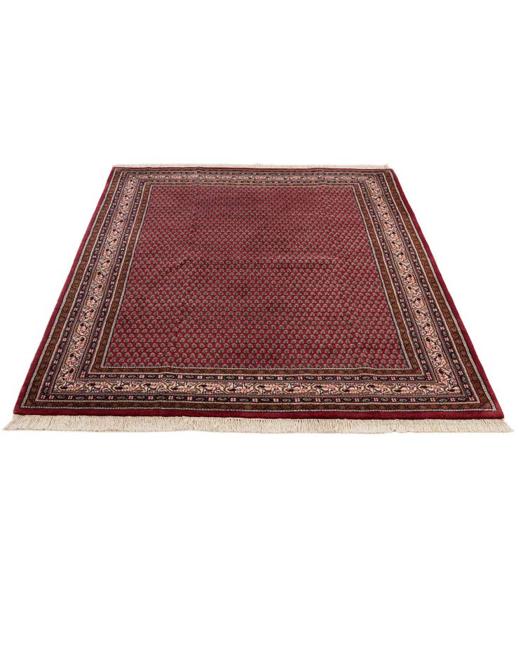 Detail image of 5' 5 x 7' 9  Hand Knotted Mir Wool Rug