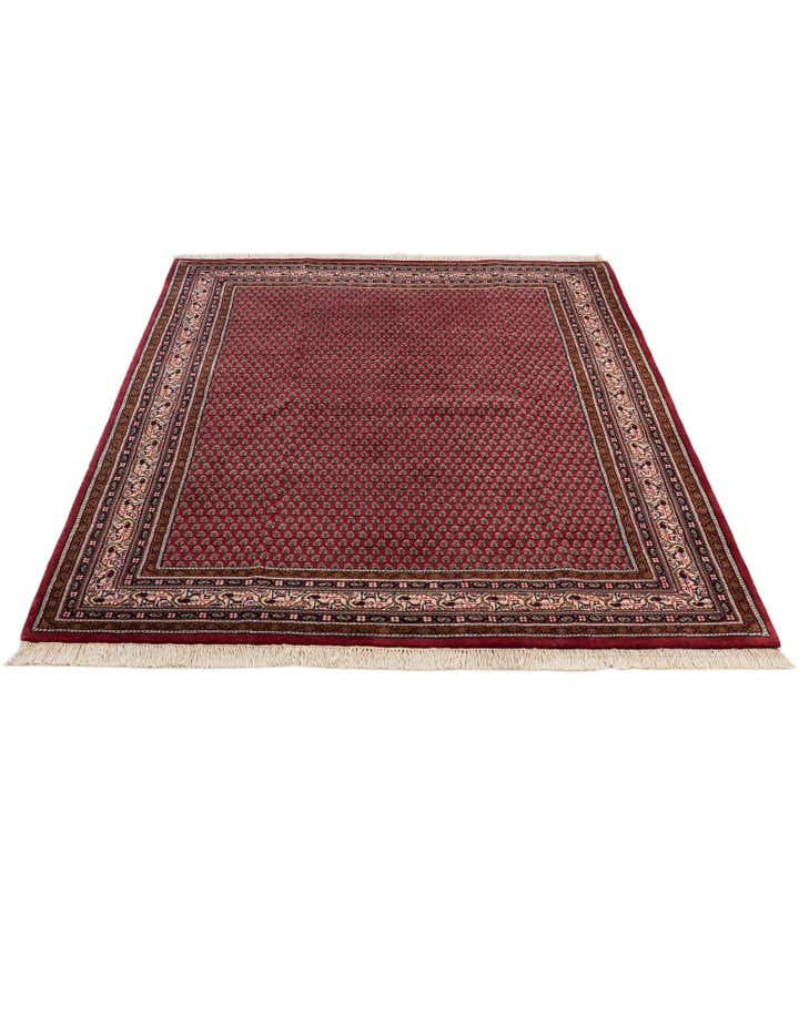 165cm x 235cm Hand Knotted Mir Wool Rug