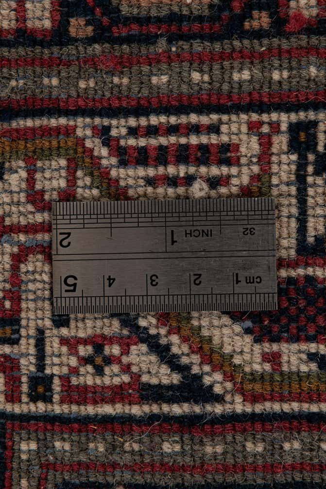 165cm x 235cm Hand Knotted Mir Wool Rug