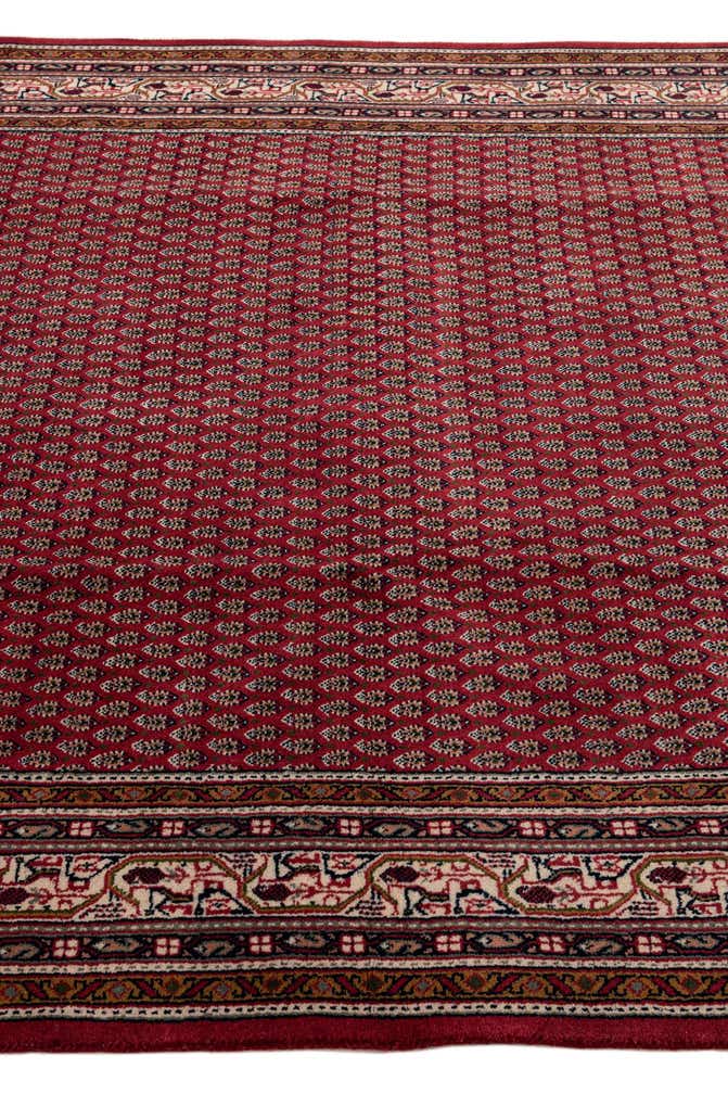 165cm x 235cm Hand Knotted Mir Wool Rug