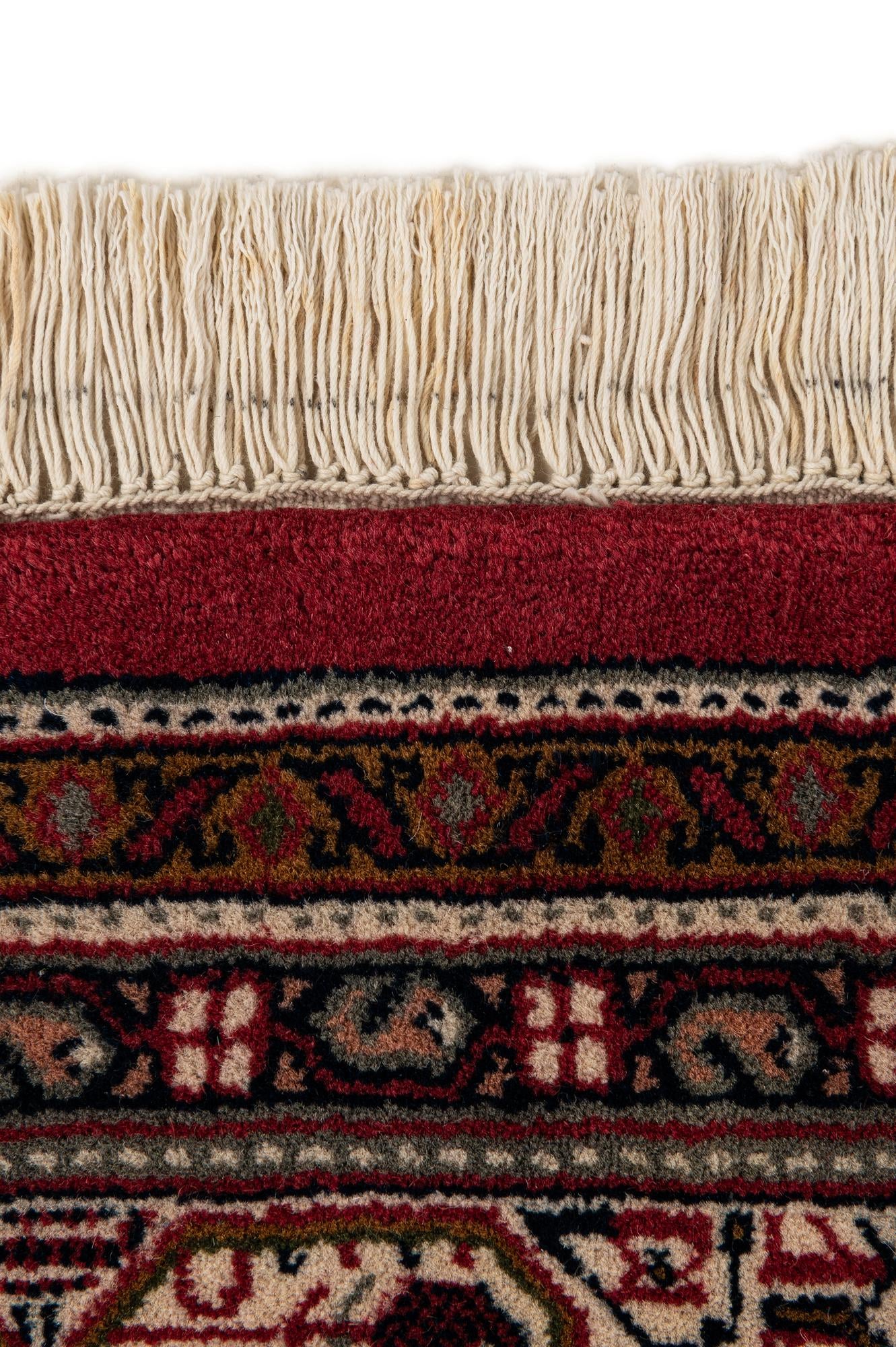 165cm x 235cm Hand Knotted Mir Wool Rug