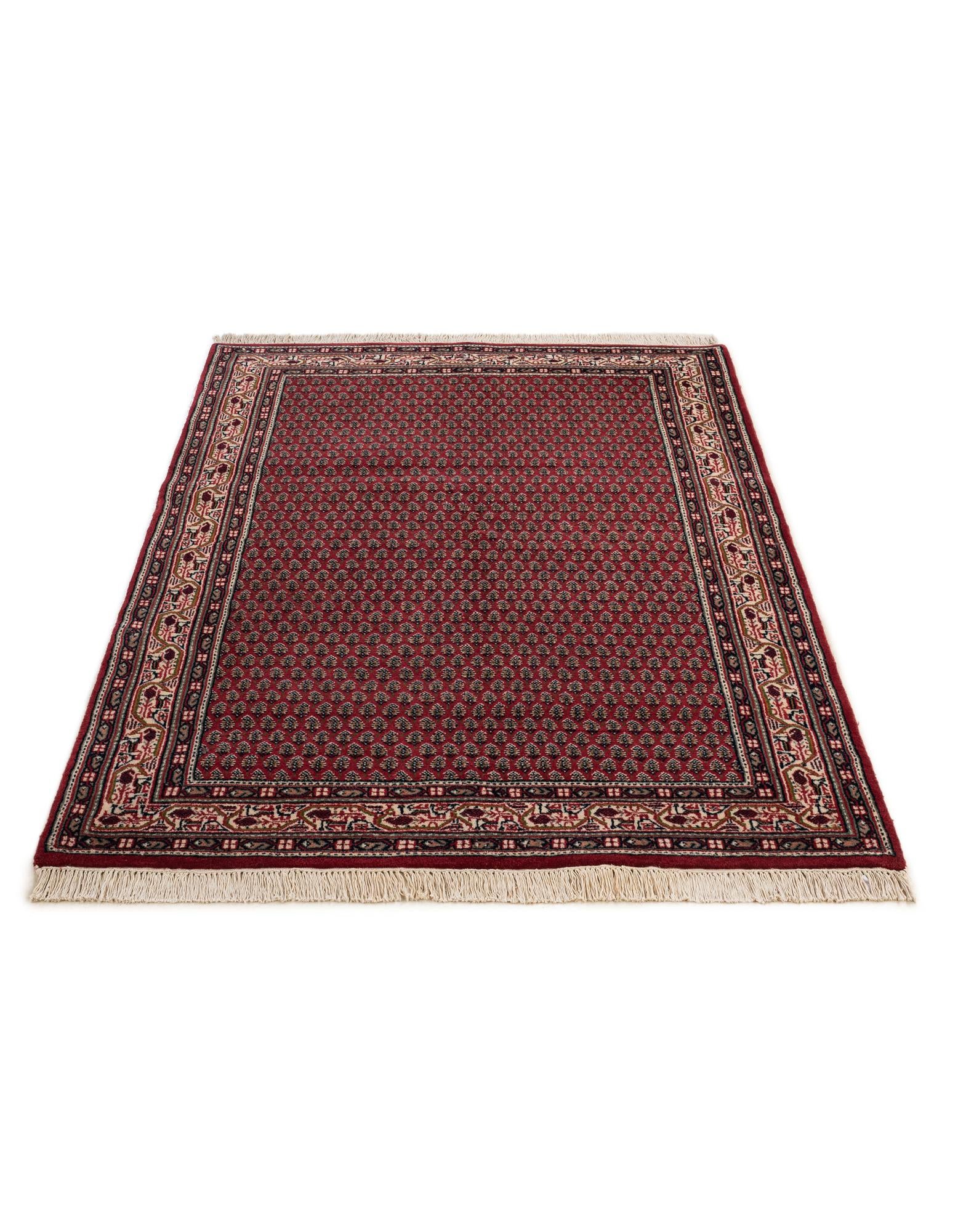 4' x 5' 9 Hand Knotted Mir Wool Rug
