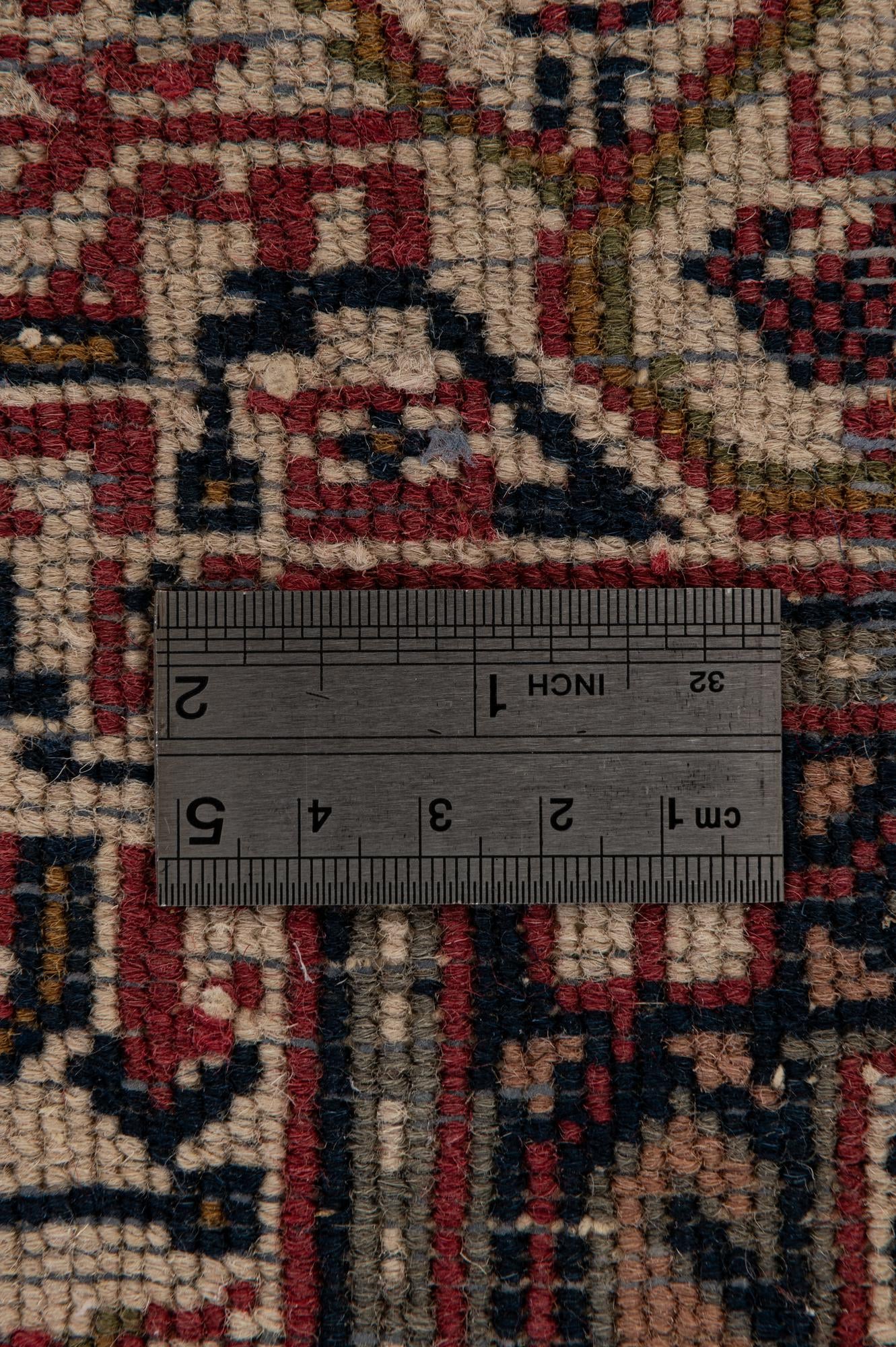4' x 5' 9 Hand Knotted Mir Wool Rug